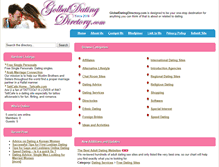 Tablet Screenshot of globaldatingdirectory.com